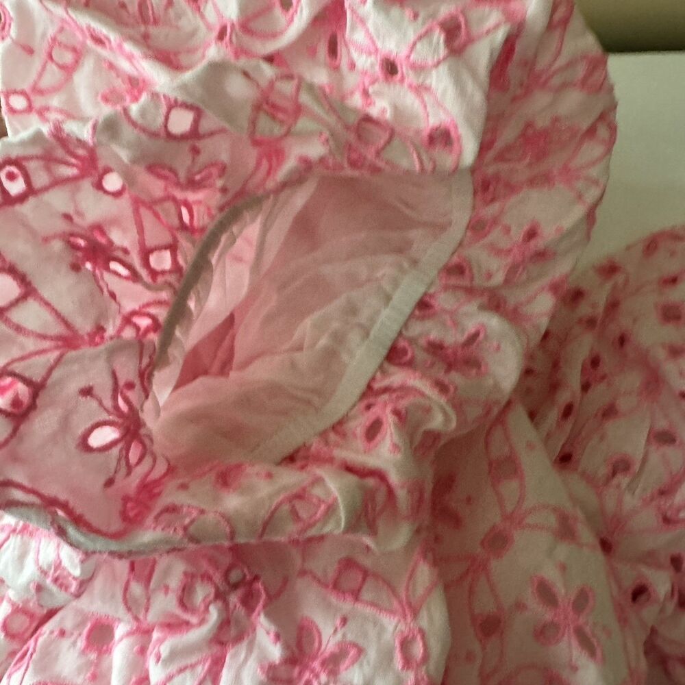 Lilly Pulitzer Pink & White Midi Dress Trio (Pink) - Picture 14 of 16